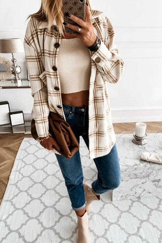 Nayelli Plaid Shacket