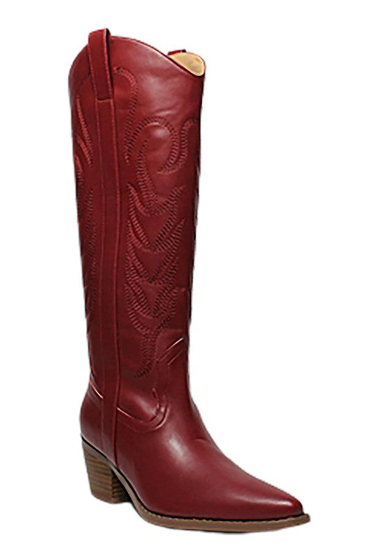 Red Theory Cowgirl Boots