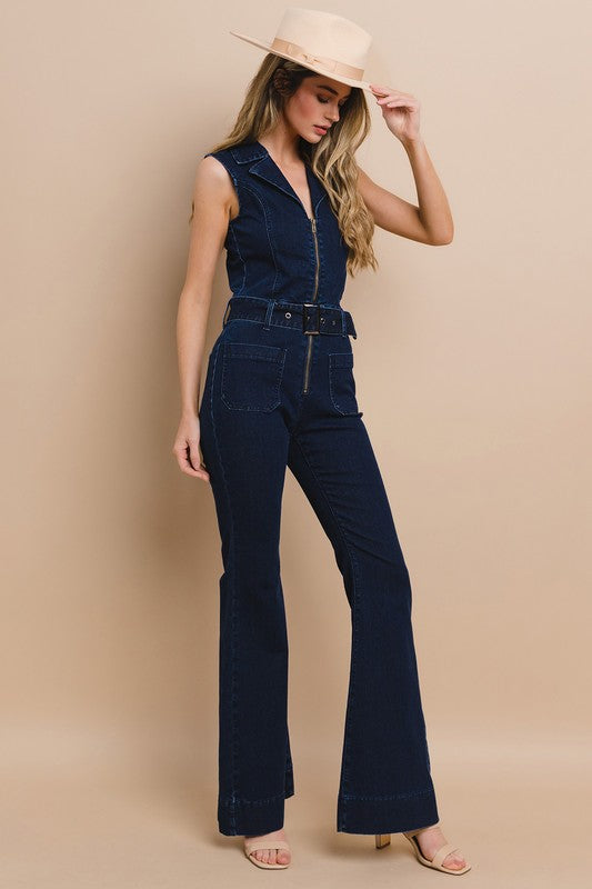 Wild West Denim Jumpsuit