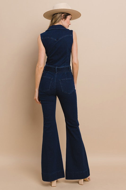 Wild West Denim Jumpsuit