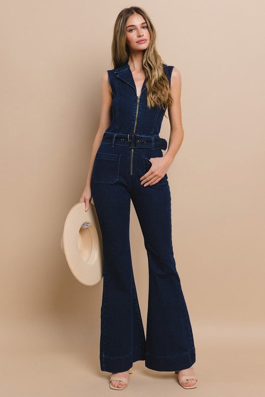 Wild West Denim Jumpsuit