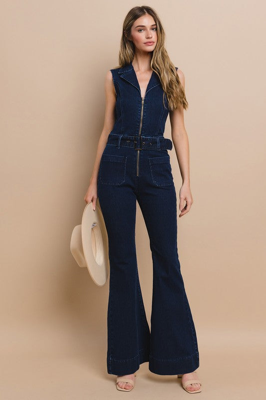 Wild West Denim Jumpsuit