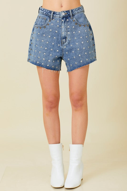 Stargazer Denim Shorts