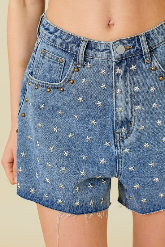 Stargazer Denim Shorts