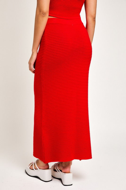 Touchdown Maxi Skirt