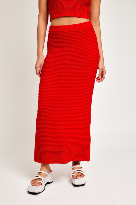 Touchdown Maxi Skirt