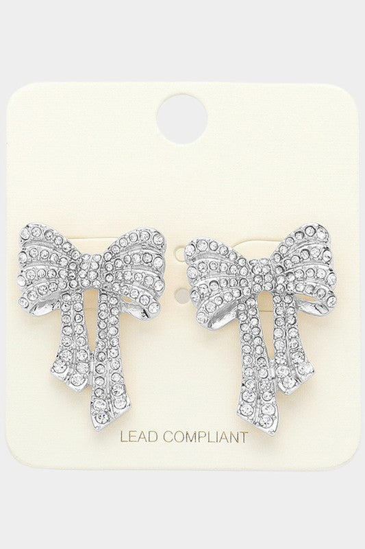 Holiday Bow Earrings