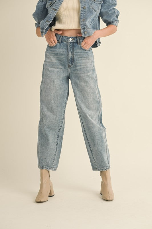 Barrel Denim Jeans