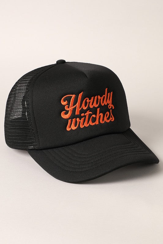 Howdy Witches Trucker Hat