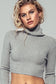 Aziel Cropped Turtleneck